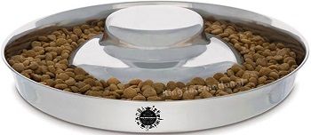 King International Stainless Steel Puppy Litter  Feeding Bowl