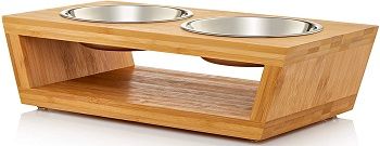 pawfect pets Premium Elevated Dog Bowl Raised Stand